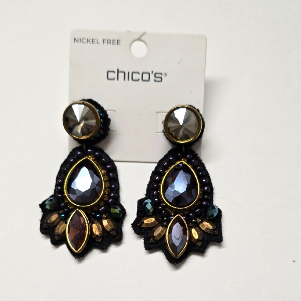 Chico's Beaded Earrings